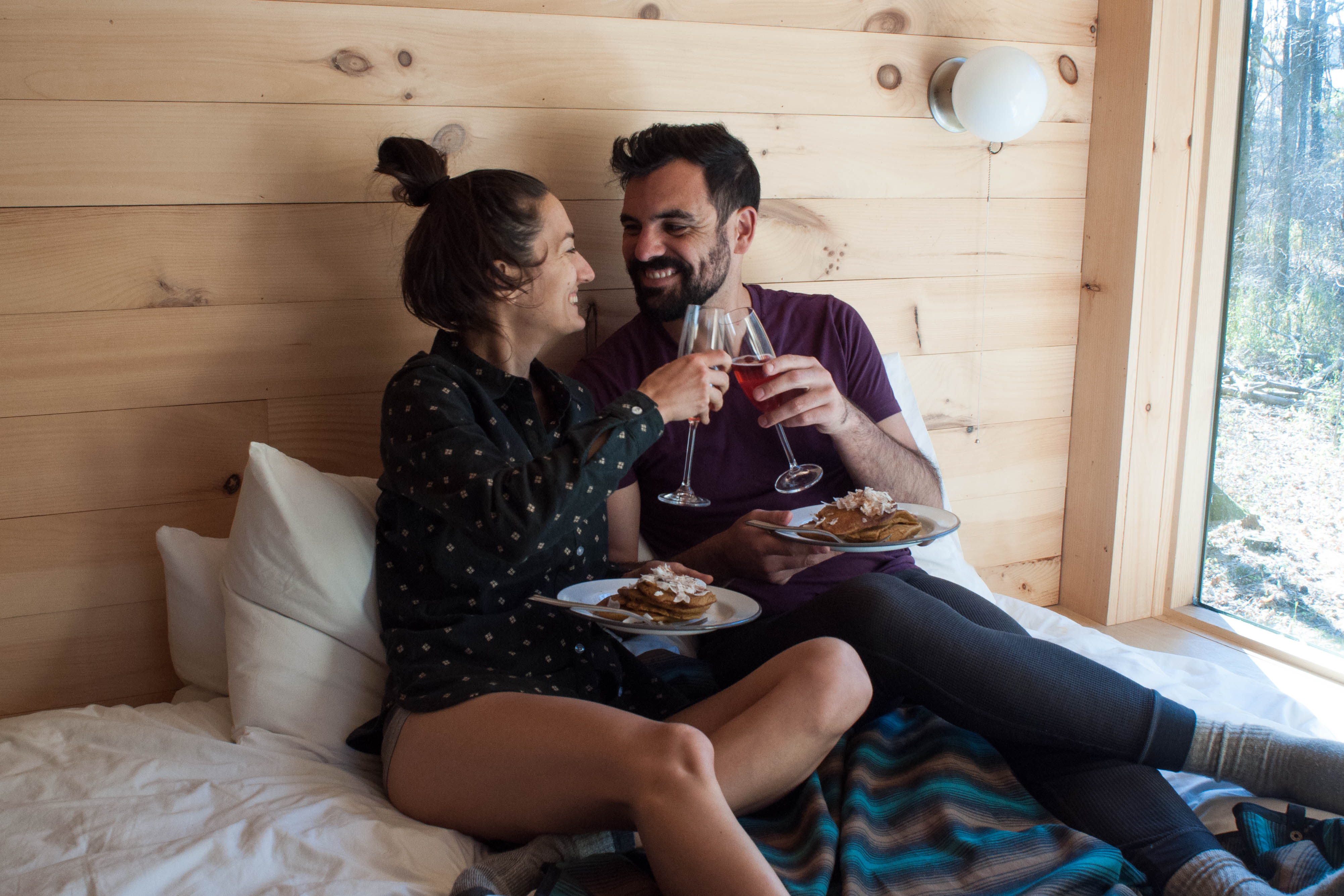 Couple Cheersing